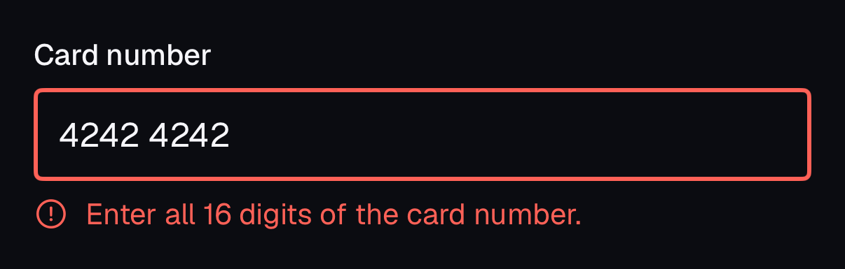 Field on iOS, dark mode